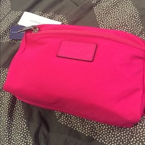 Rebecca Minkoff cosmetic bag pink new